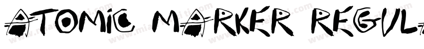 Atomic Marker Regula字体转换